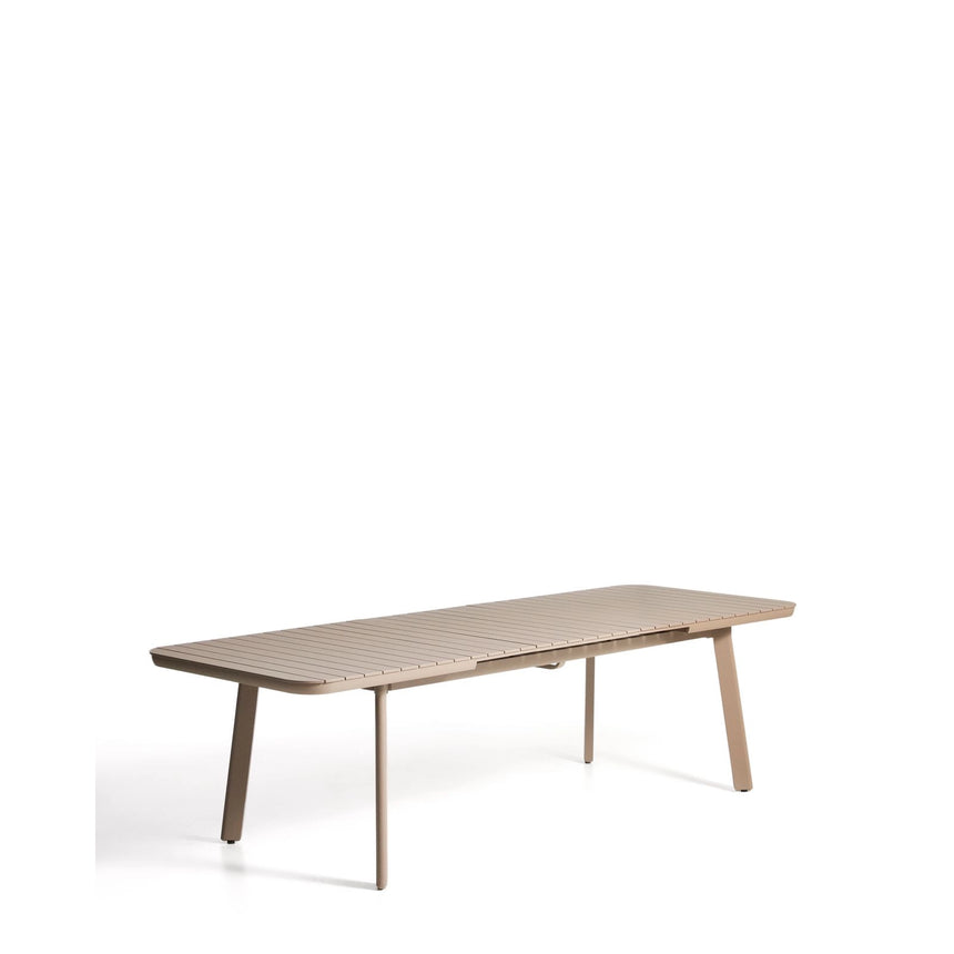 Ausziehbarer Outdoor-Tisch Izola aus Aluminium mit beigem Finish 220 (280) x 100 cm von Kave Home – Bild 5