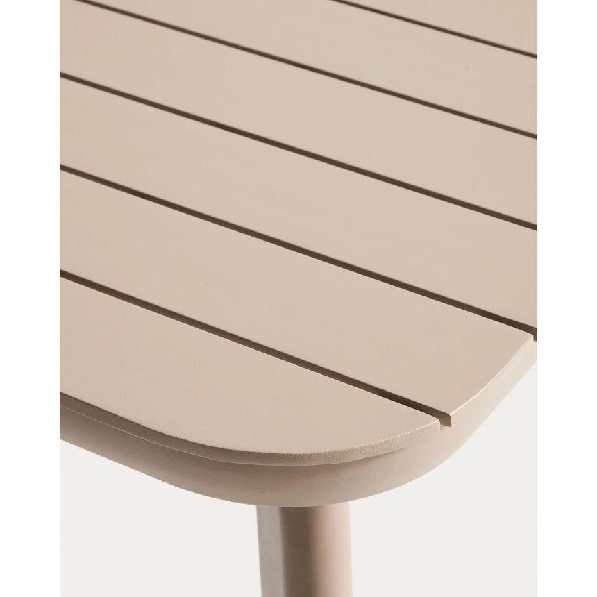 Ausziehbarer Outdoor-Tisch Izola aus Aluminium mit beigem Finish 220 (280) x 100 cm von Kave Home – Bild 6