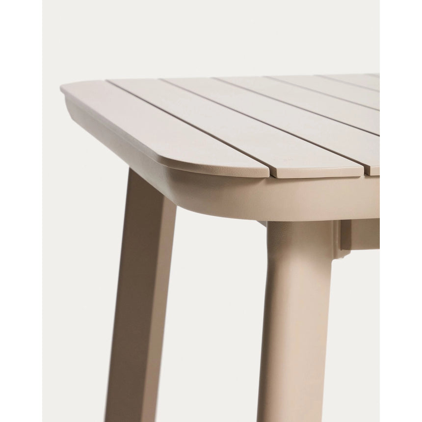 Ausziehbarer Outdoor-Tisch Izola aus Aluminium mit beigem Finish 220 (280) x 100 cm von Kave Home – Bild 8