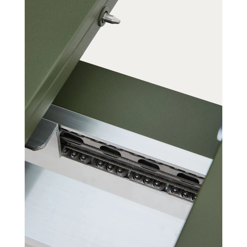 Ausziehbarer Outdoor-Tisch Izola aus Aluminium mit grünem Finish 220 (280) x 100 cm von Kave Home – Bild 13