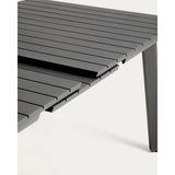 Ausziehbarer Outdoor-Tisch Izola aus Aluminium mit verschiedenen Finish 185 (235) x 100 cm von Kave Home – Bild 6