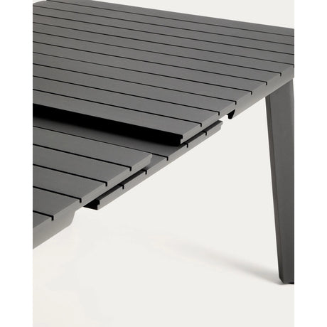 Ausziehbarer Outdoor-Tisch Izola aus Aluminium mit verschiedenen Finish 185 (235) x 100 cm von Kave Home – Bild 6