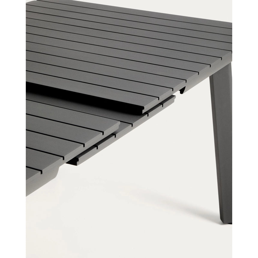Ausziehbarer Outdoor-Tisch Izola aus Aluminium mit verschiedenen Finish 185 (235) x 100 cm von Kave Home – Bild 6