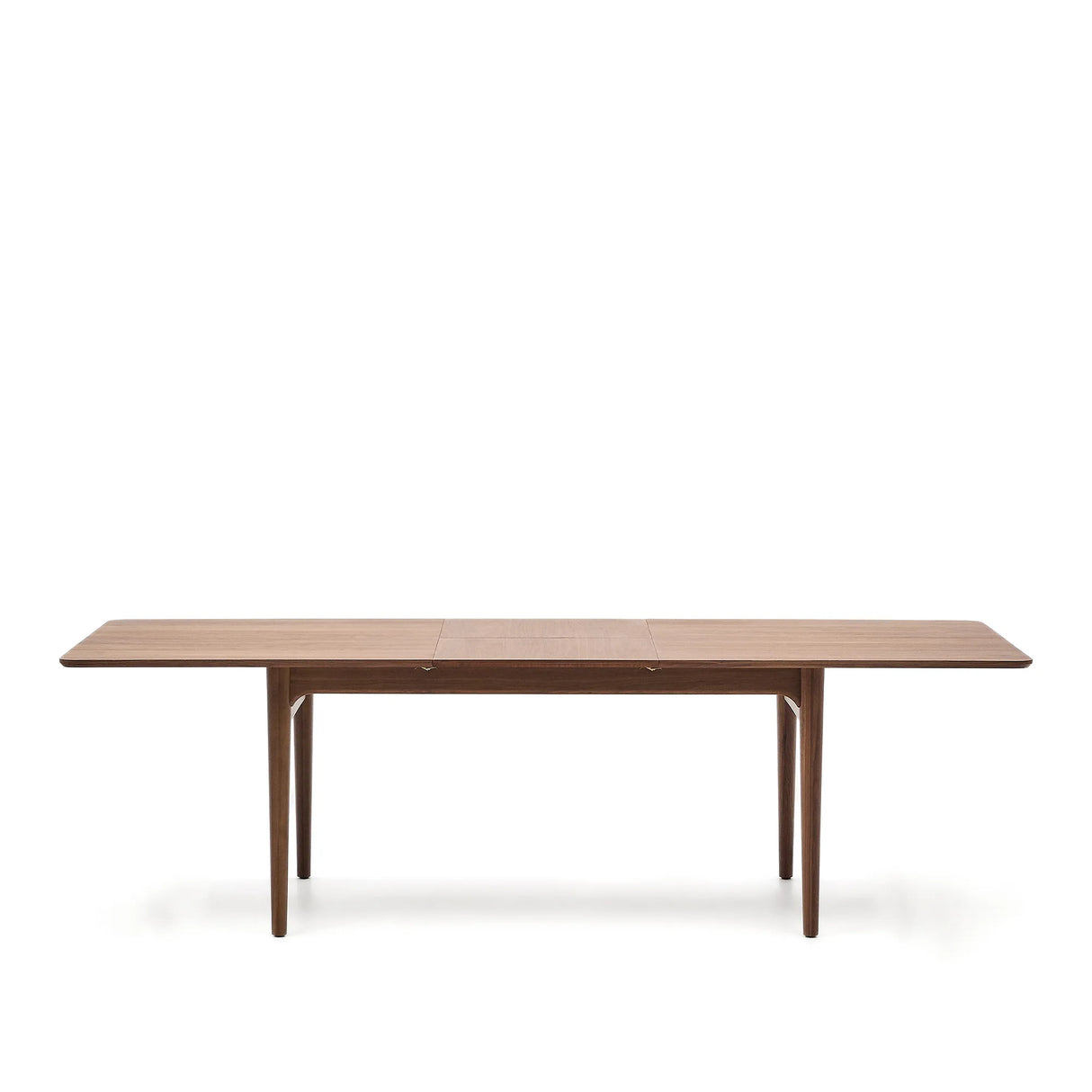 Ausziehbarer Tisch Elan Furnier und massives Nussbaumholz 200 (260) x 100 cm FSC Mix Credit von Kave Home – Produktbild 12