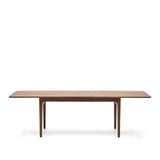 Ausziehbarer Tisch Elan Furnier und massives Nussbaumholz 200 (260) x 100 cm FSC Mix Credit von Kave Home – Produktbild 12
