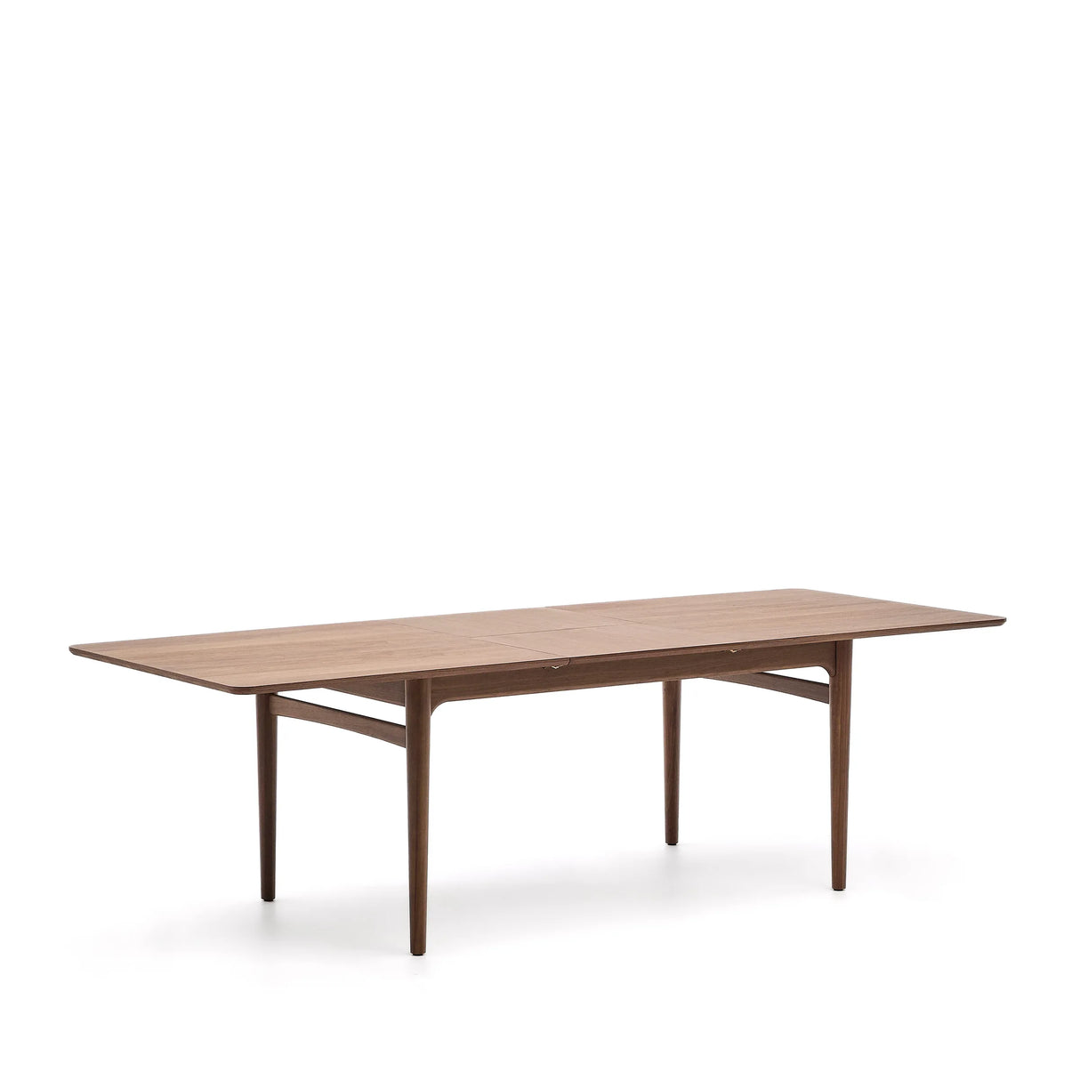 Ausziehbarer Tisch Elan Furnier und massives Nussbaumholz 200 (260) x 100 cm FSC Mix Credit von Kave Home – Produktbild 15