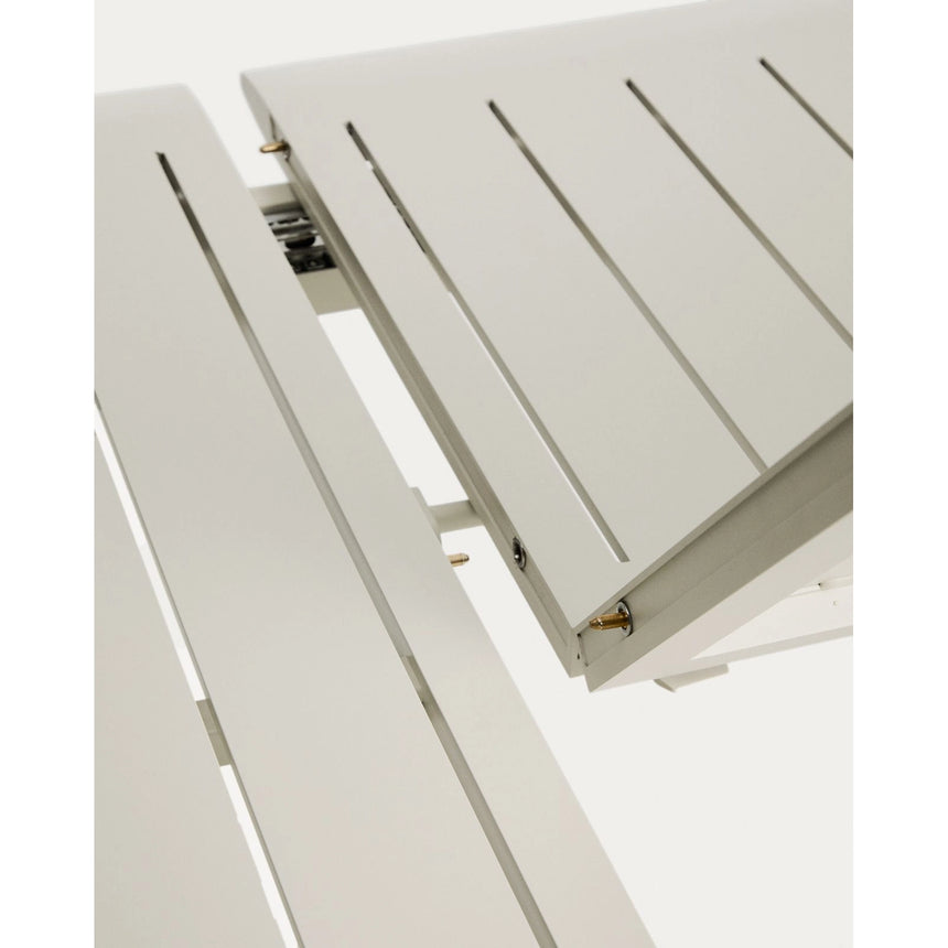 Ausziehtisch Brela aus Aluminium in Naturfarbe 205(287) x 100 cm von Kave Home – Bild 11