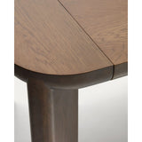 Ausziehtisch Jondal aus massivem Eichenholz und Eichenfurnier mit Nussbaumfinish, FSC 100 %, 200 (286) x 100 cm von Kave Home – Bild 6