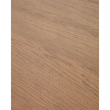 Ausziehtisch Jondal aus massivem Eichenholz und Eichenfurnier mit Nussbaumfinish, FSC 100 %, 200 (286) x 100 cm von Kave Home – Bild 8