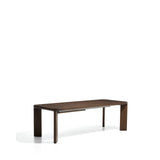 Ausziehtisch Jondal aus massivem Eichenholz und Eichenfurnier mit Nussbaumfinish, FSC 100 %, 240 (320) x 100 cm von Kave Home – Bild 3