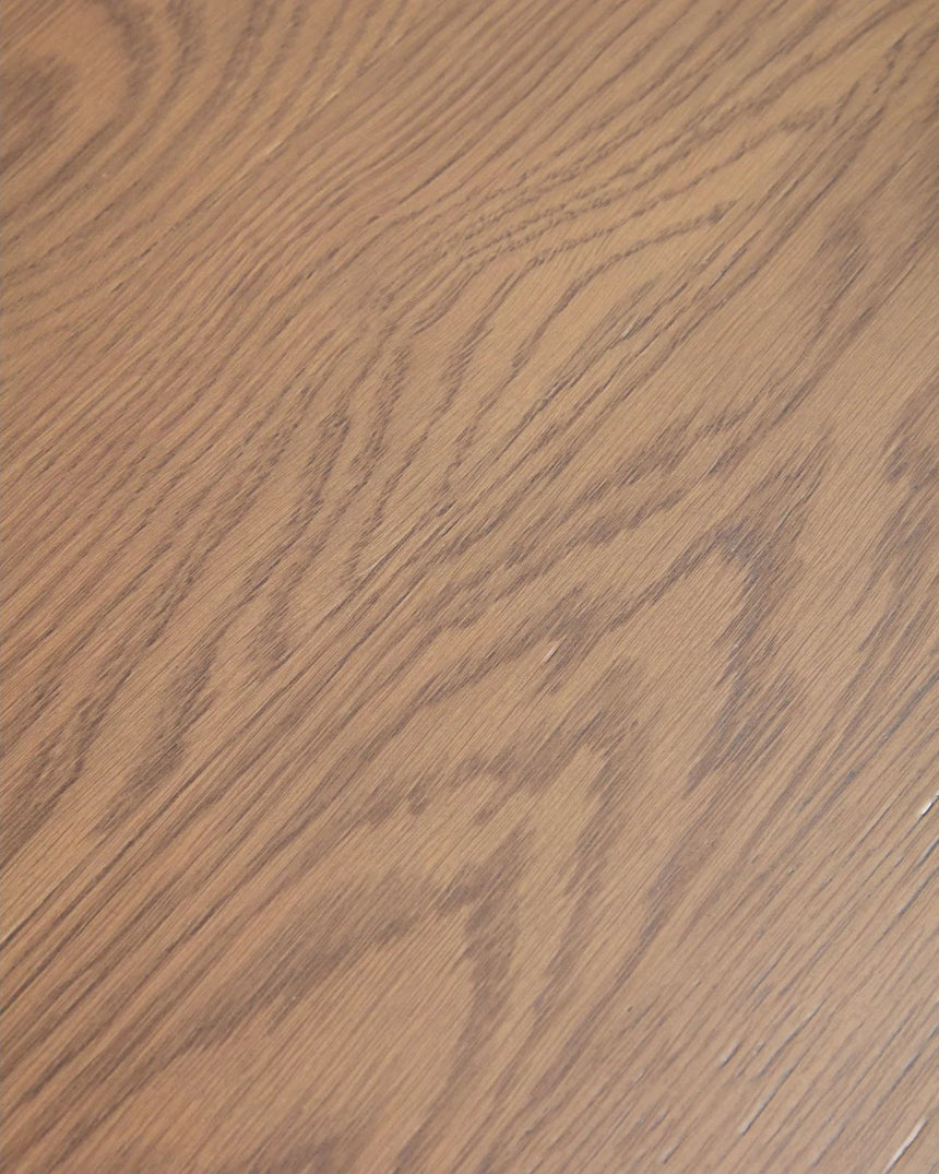Ausziehtisch Jondal aus massivem Eichenholz und Eichenfurnier mit Nussbaumfinish, FSC 100 %, 240 (320) x 100 cm von Kave Home – Bild 7