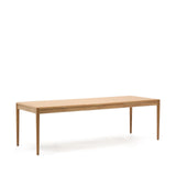 Ausziehtisch Lenon aus Eichenfurnier Naturfarbend 160(200)x90 cm FSC MIX Credit von Kave Home – Bild 12
