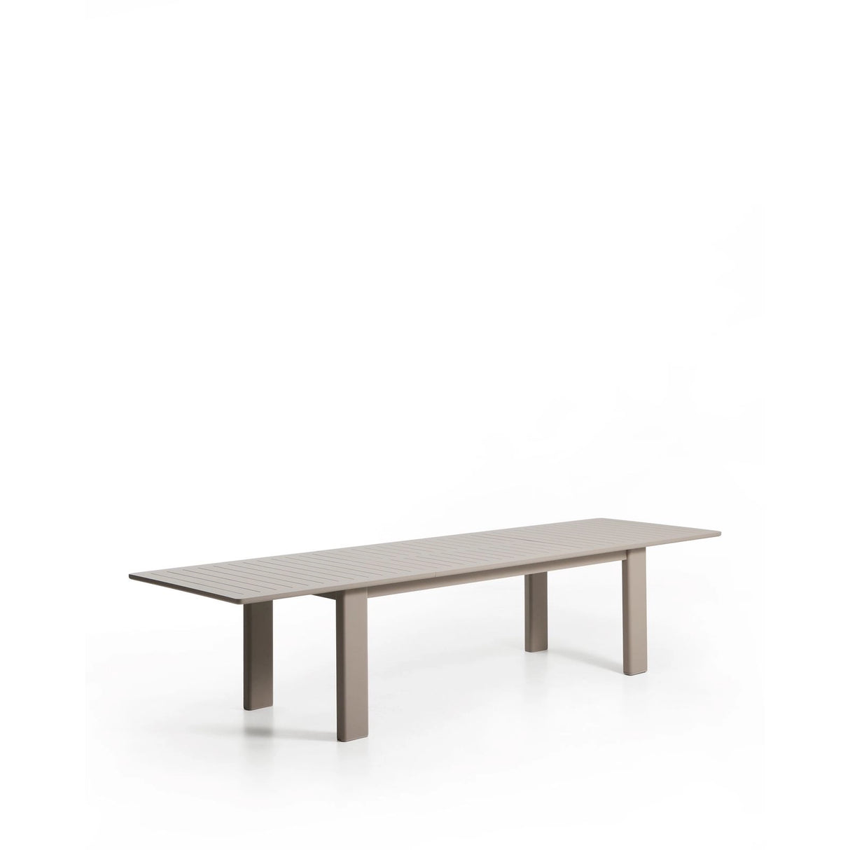 Ausziehtisch Livorno aus Aluminium in Taupe 233(350) x 100 cm von Kave Home – Bild 8