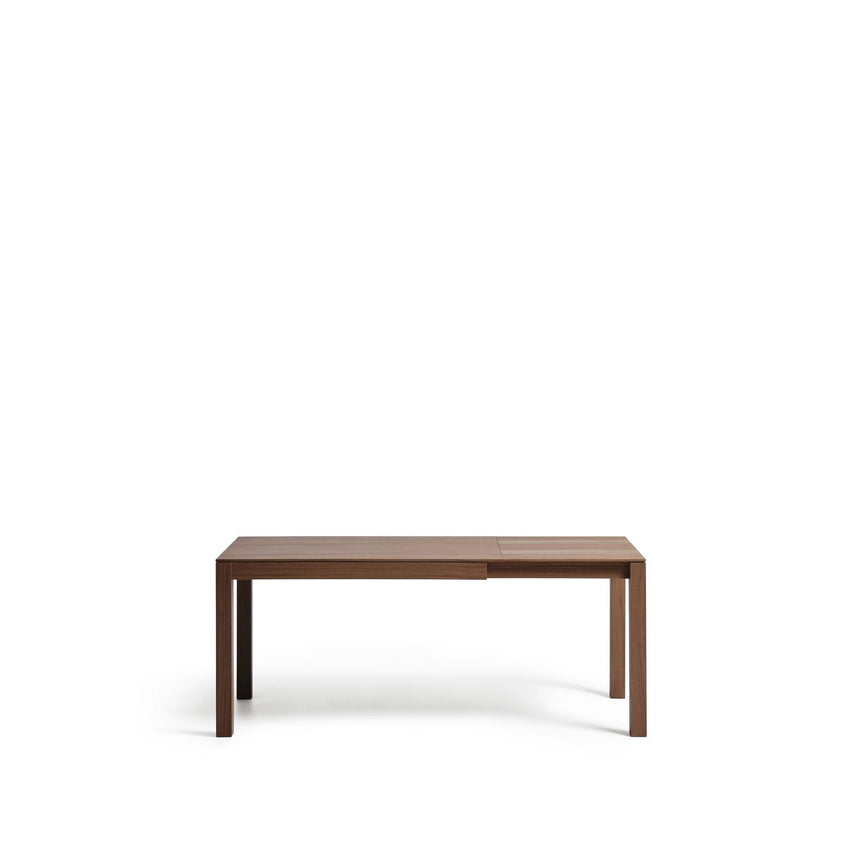 Ausziehtisch Narevi aus Eichenfurnier mit Walnuss-Finish 130 (190) x 80 cm von Kave Home – Bild 3