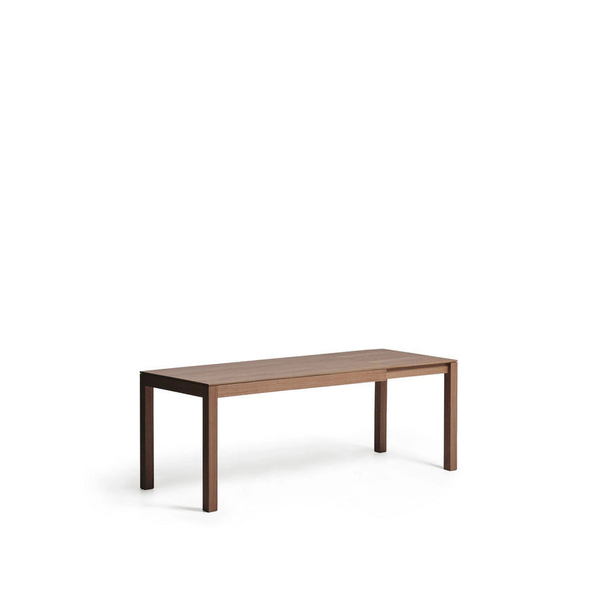 Ausziehtisch Narevi aus Eichenfurnier mit Walnuss-Finish 170 (230) x 80 cm von Kave Home – Bild 4