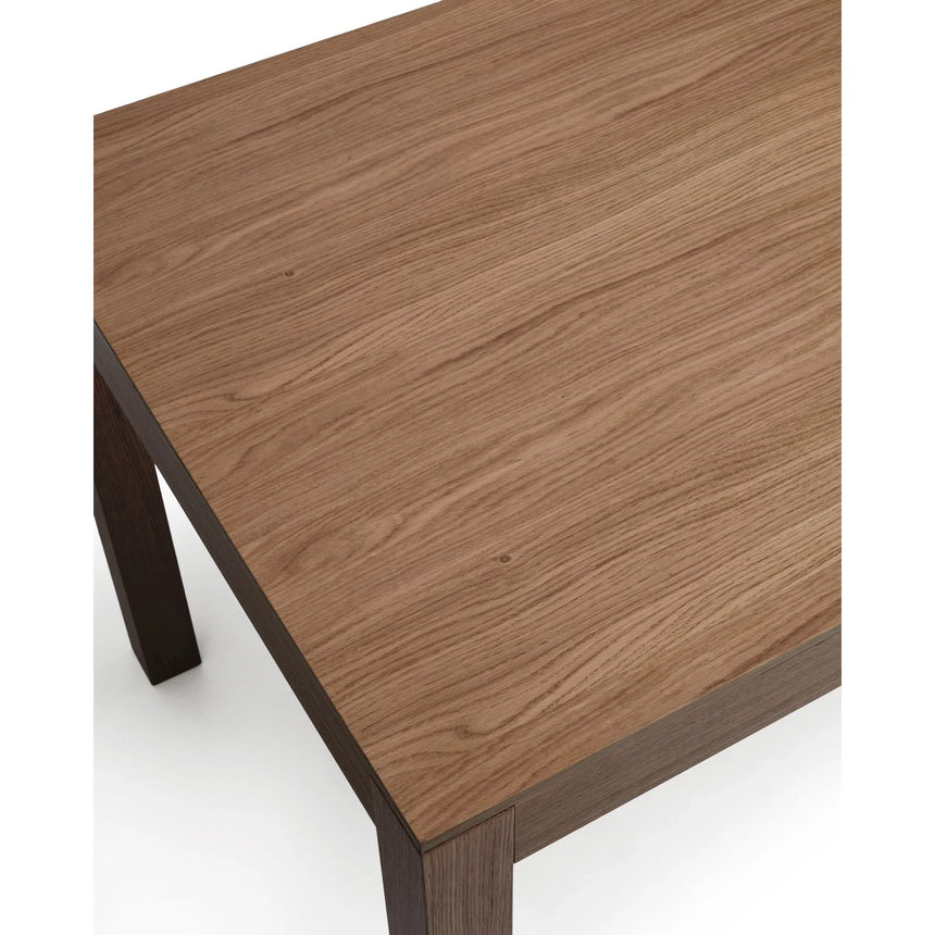 Ausziehtisch Narevi aus Eichenfurnier mit Walnuss-Finish 170 (230) x 80 cm von Kave Home – Bild 6