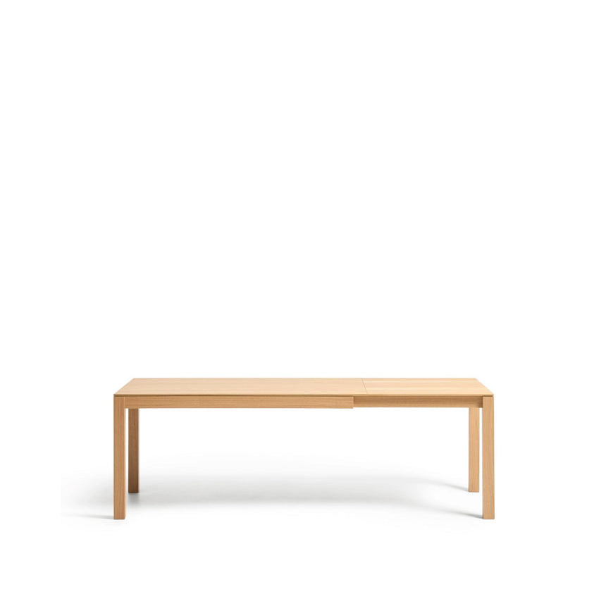 Ausziehtisch Narevi aus Eichenfurnier mit naturfarbenem Finish 210 (270) x 100 cm von Kave Home – Bild 3