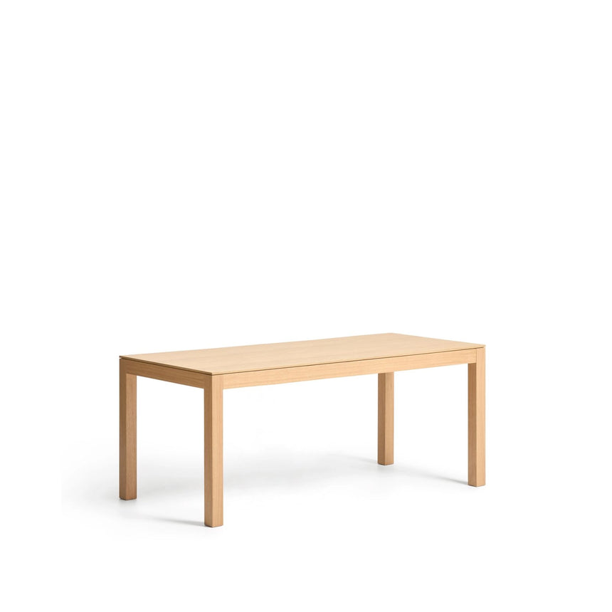 Ausziehtisch Narevi aus Eichenfurnier mit naturfarbenem Finish 210 (270) x 100 cm von Kave Home – Bild 4
