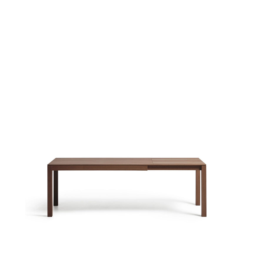 Ausziehtisch Narevi aus Eichenfurnier mit naturfarbenem oder Walnuss-Finish 210 (270) x 100 cm von Kave Home – Bild 3
