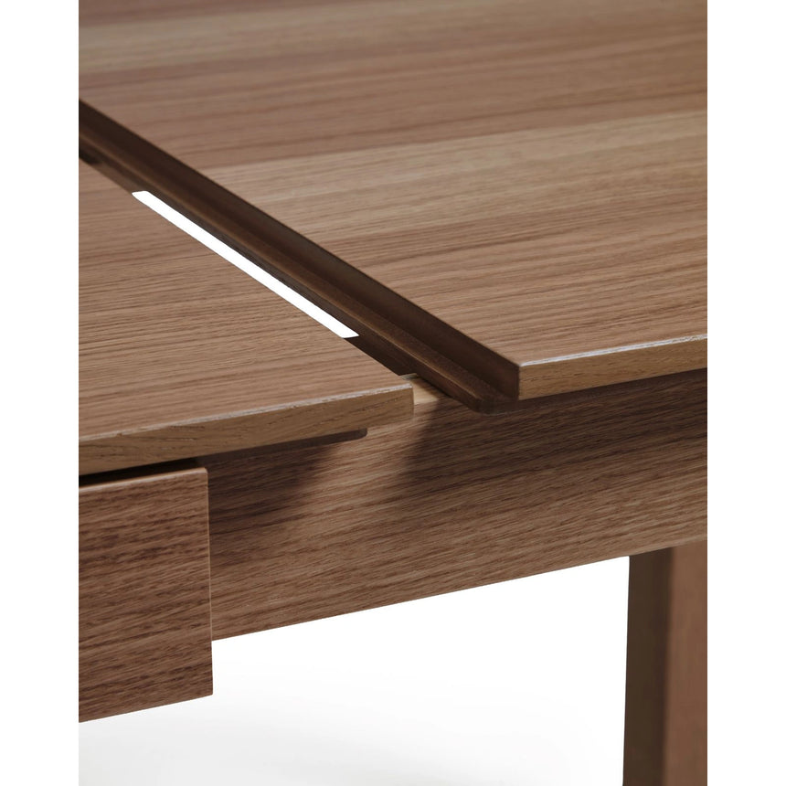 Ausziehtisch Narevi aus Eichenfurnier mit naturfarbenem oder Walnuss-Finish 210 (270) x 100 cm von Kave Home – Bild 8