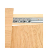 Ausziehtisch Narevi aus Eichenfurnier mit naturfarbenem oder walnuss-Finish 170 (230) x 80 cm von Kave Home – Bild 10
