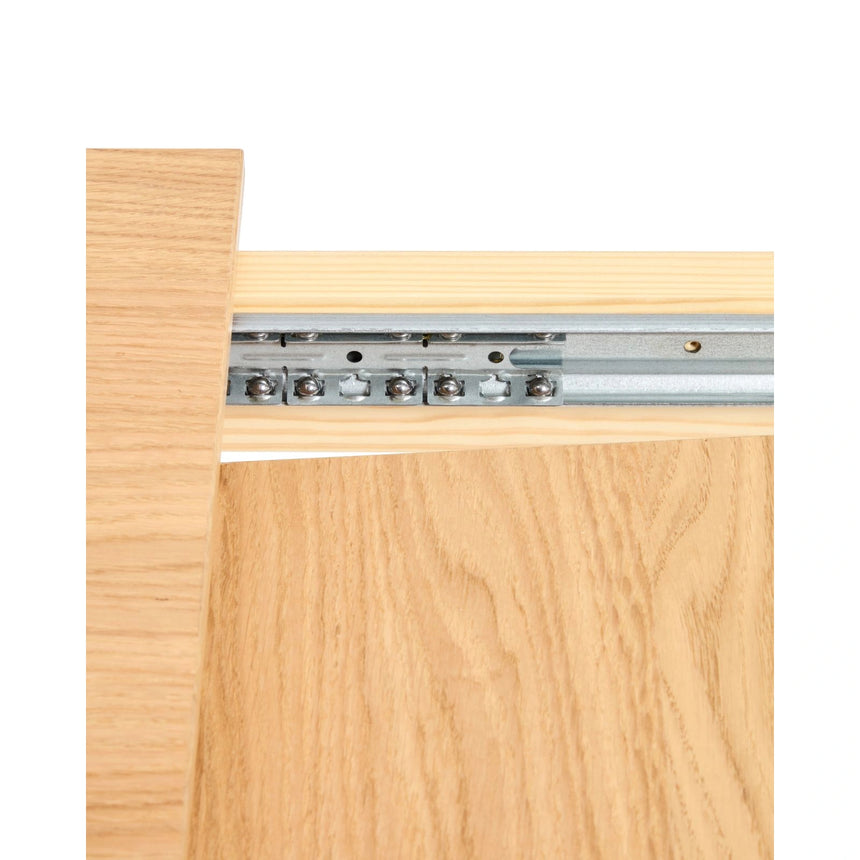 Ausziehtisch Narevi aus Eichenfurnier mit naturfarbenem oder walnuss-Finish 170 (230) x 80 cm von Kave Home – Bild 10