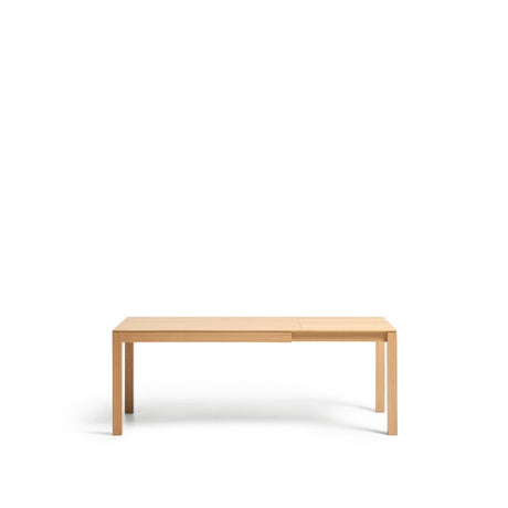 Ausziehtisch Narevi aus Eichenfurnier mit naturfarbenem oder walnuss-Finish 170 (230) x 80 cm von Kave Home – Bild 3