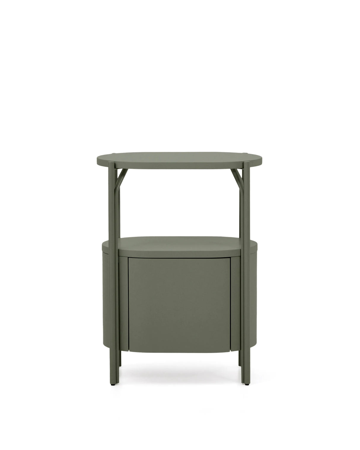 Badezimmermöbel Arely mit Stahlgestell und grün lackiertem MDF, 60 x 40 cm von Kave Home – Produktbild 1