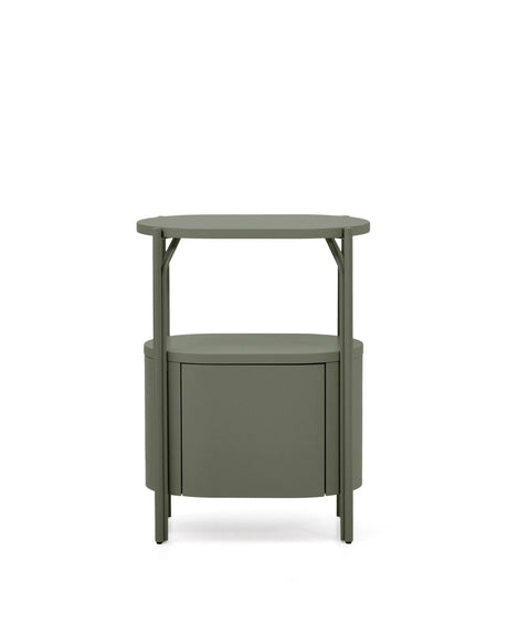 Badezimmermöbel Arely mit Stahlgestell und grün lackiertem MDF, 60 x 40 cm von Kave Home – Produktbild 1