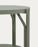 Badezimmermöbel Arely mit Stahlgestell und grün lackiertem MDF, 60 x 40 cm von Kave Home – Produktbild 10