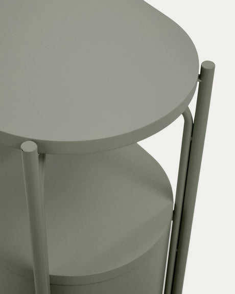 Badezimmermöbel Arely mit Stahlgestell und grün lackiertem MDF, 60 x 40 cm von Kave Home – Produktbild 12