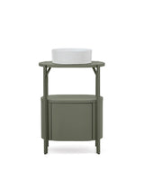 Badezimmermöbel Arely mit Stahlgestell und grün lackiertem MDF, 60 x 40 cm von Kave Home – Produktbild 7