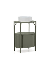 Badezimmermöbel Arely mit Stahlgestell und grün lackiertem MDF, 60 x 40 cm von Kave Home – Produktbild 8