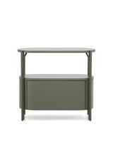 Badezimmermöbel Arely mit Stahlgestell und grün lackiertem MDF, 90 x 40 cm von Kave Home – Produktbild 1