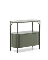 Badezimmermöbel Arely mit Stahlgestell und grün lackiertem MDF, 90 x 40 cm von Kave Home – Produktbild 5