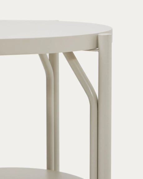 Badezimmermöbel Arely mit Stahlgestell und weiß lackiertem MDF, 60 x 40 cm von Kave Home – Produktbild 9