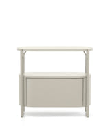 Badezimmermöbel Arely mit Stahlgestell und weiß lackiertem MDF, 90 x 40 cm von Kave Home – Produktbild 1