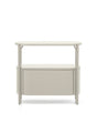 Badezimmermöbel Arely mit Stahlgestell und weiß lackiertem MDF, 90 x 40 cm von Kave Home – Produktbild 1