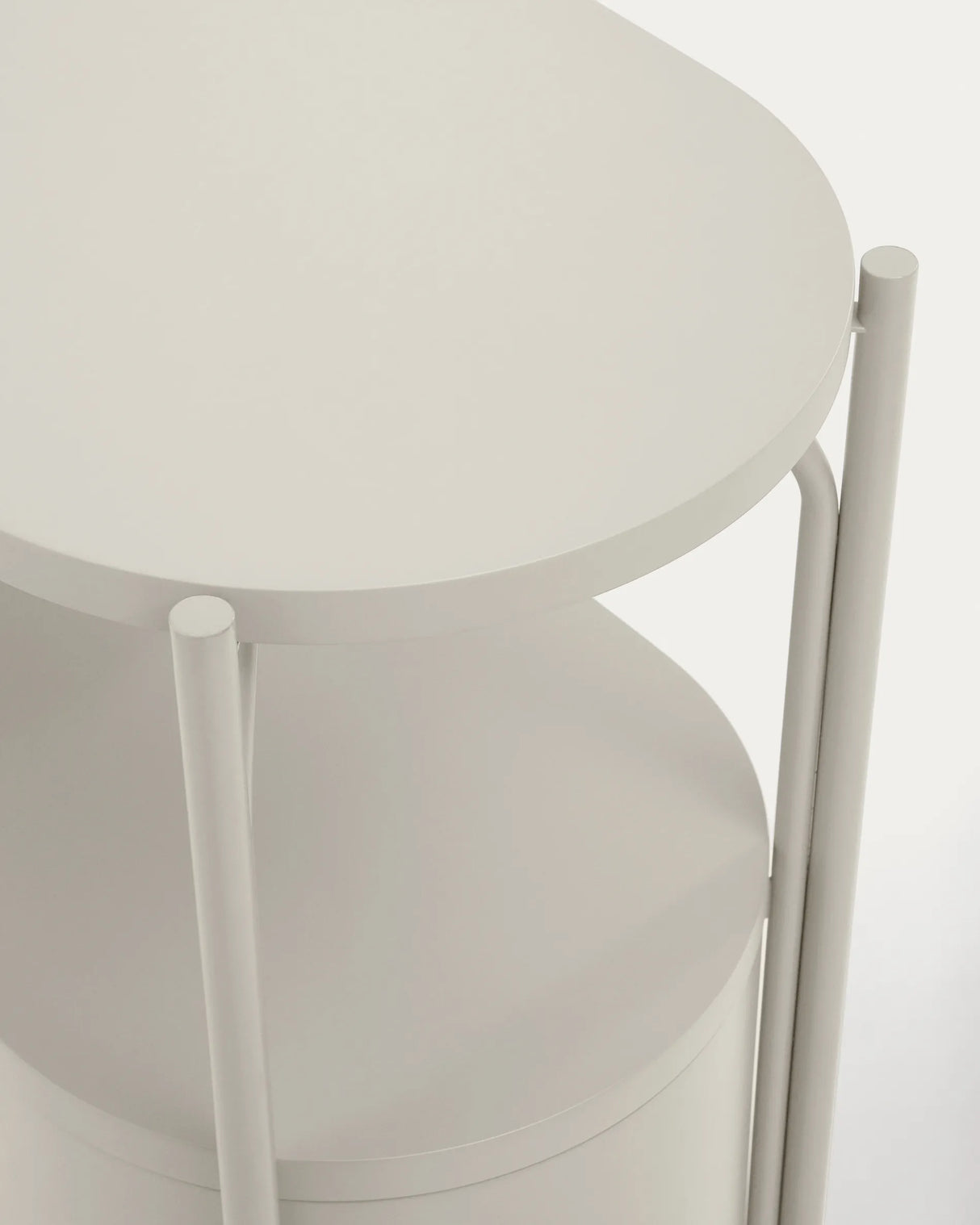 Badezimmermöbel Arely mit Stahlgestell und weiß lackiertem MDF, 90 x 40 cm von Kave Home – Produktbild 10