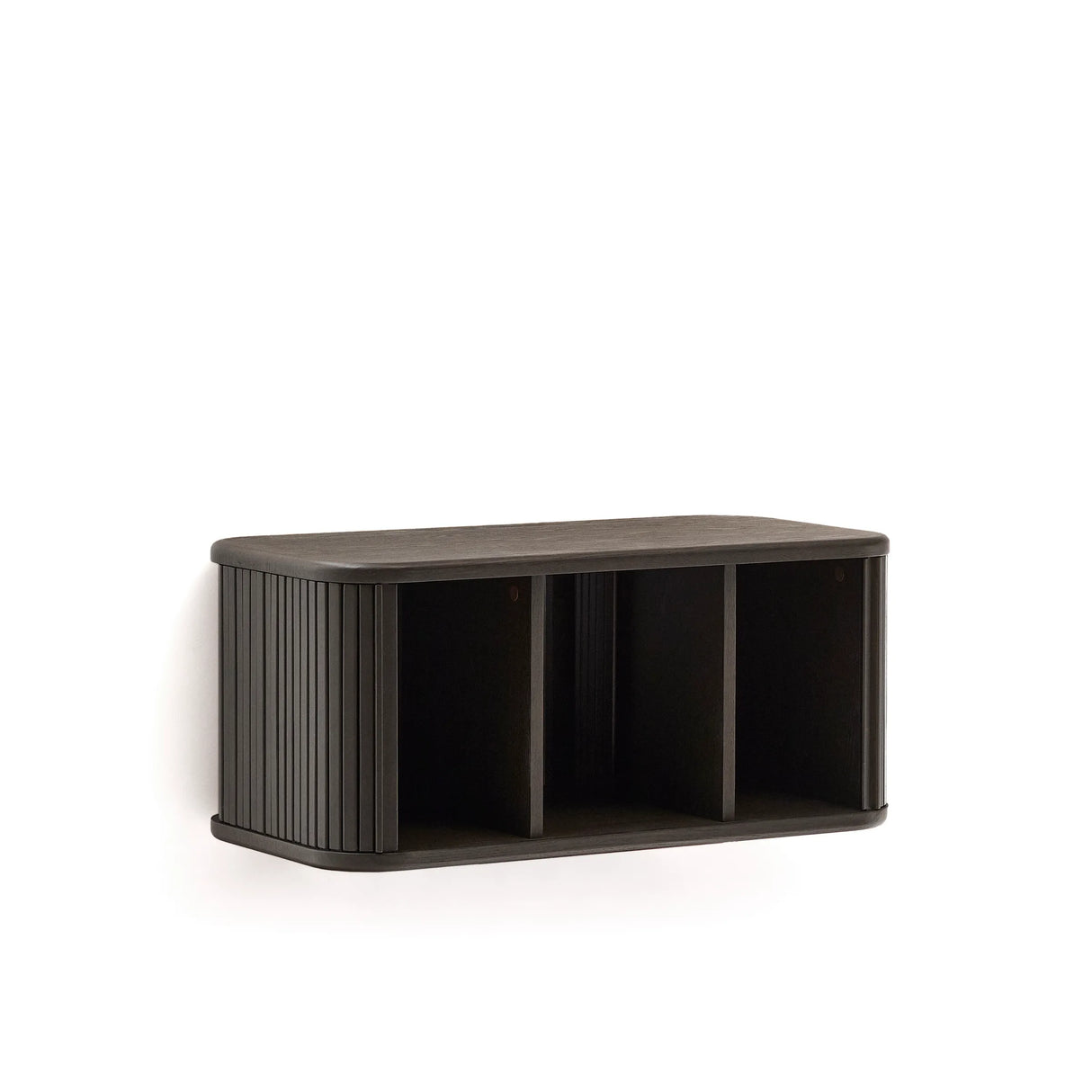Badezimmermöbel Mailen aus Eschenfurnier mit dunklem Finish 90 x 45 cm von Kave Home – Produktbild 14