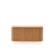 Badezimmermöbel Mailen aus Eschenfurnier mit naturfarbenem Finish 90 x 45 cm von Kave Home – Produktbild 12