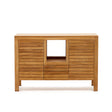 Badezimmermöbel Neria aus massivem Teakholz natürlichem Finish 120 x 45 cm von Kave Home – Produktbild 7