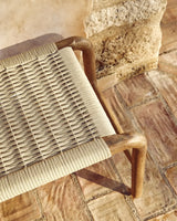 Bank Alipa aus massivem Akazienholz und Seil, 200 cm, FSC 100 % von Kave Home – Bild 3