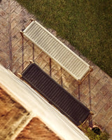 Bank Alipa aus massivem Akazienholz und dunkelgrauem Seil, 200 cm, FSC 100 % von Kave Home – Bild 4