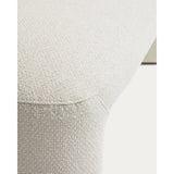 Bank Alira aus beiger Chenille 140 cm FSC Mix Credit von Kave Home – Bild 5