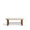 Bank Granite mit Chenille und massivem Eschenholz, 120 cm, FSC 100 % von Kave Home – Bild 1