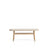 Bank Helda aus Chenille und massivem Eichenholz, FSC Mix Credit, 122 cm  von Kave Home – Bild 1