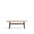 Bank Helda in grüner Chenille und massivem Eichenholz mit Nussbaumfinish, FSC Mix Credit, 122 cm  von Kave Home – Bild 1