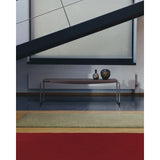 Bank Tarsel aus Nussbaumfurnier FSC 100% mit Gestell aus gebürstetem Edelstahl 142 cm von Kave Home – Produktbild 2