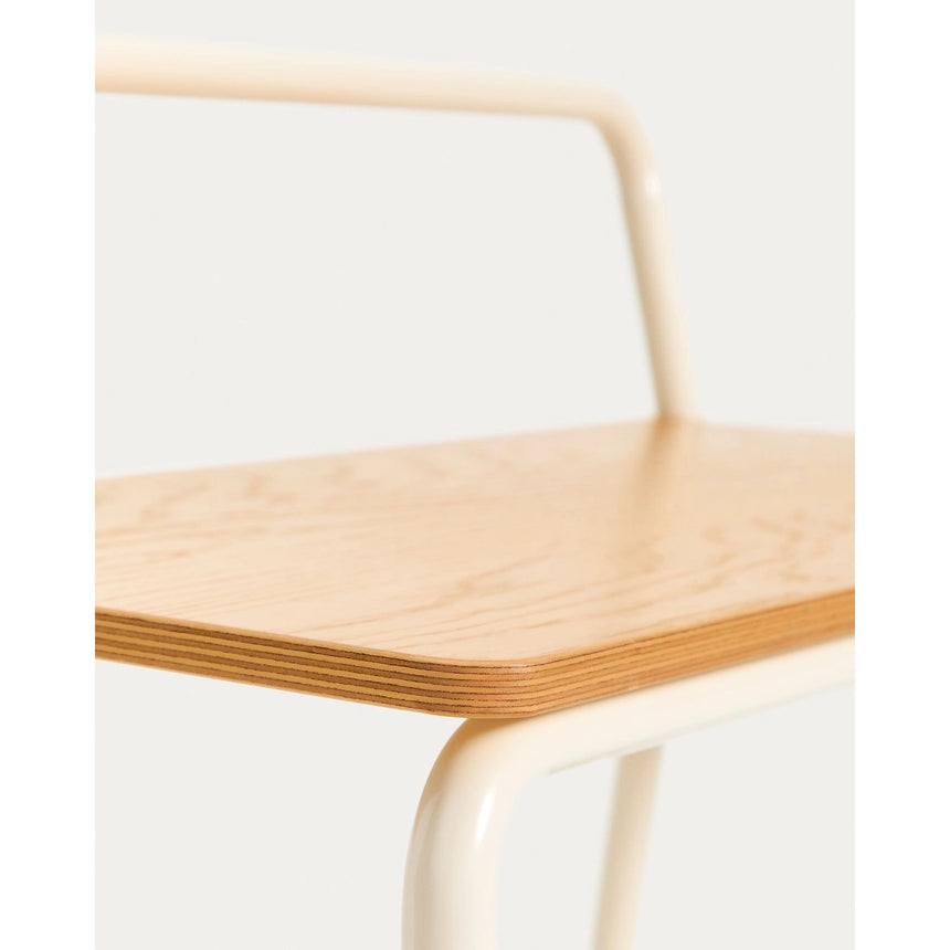 Bank Tinn aus Eschenfurnier und Metallgestell 75 cm von Kave Home – Bild 10